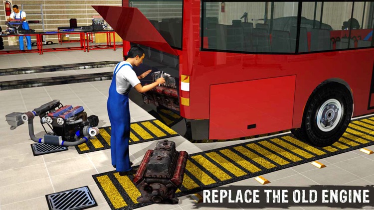 PRO Bus Mechanic Engine Overhaul: Auto Repair Shop