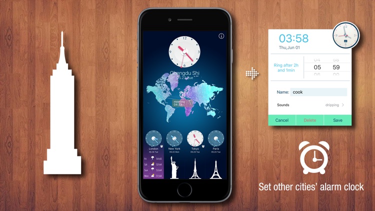 World Clock HD for Time Zones