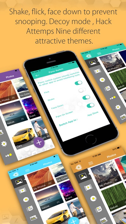 Secure Gallery & Password Vault Pro - Hide Photo screenshot-4