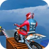 Moto Ride Tracks Stunt