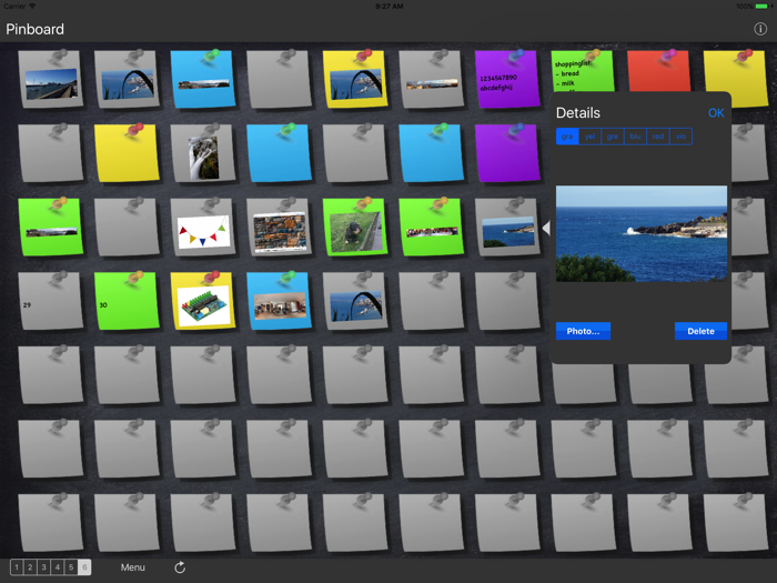 Pin-Board with Cloud