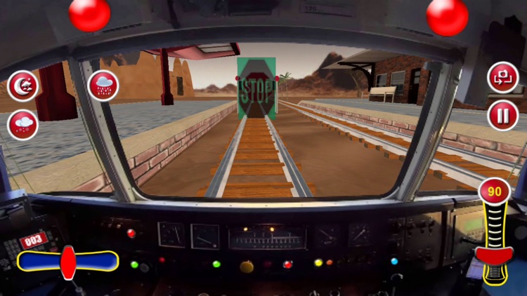 New Metro Train : Crazy Driver Train Game 3D screenshot-4