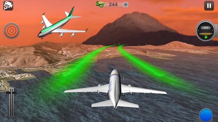Airplane pilot Flight simulation 2017