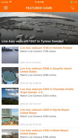 Game screenshot Webcams HD hack