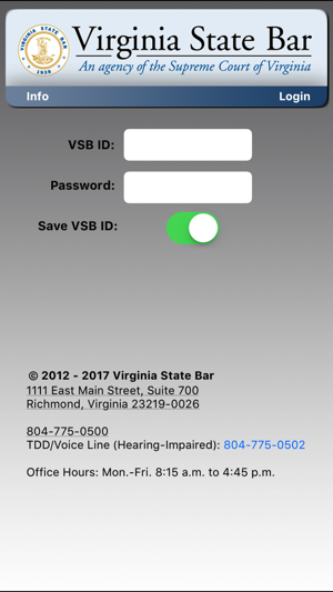 Virginia State Bar Mobile Member Access(圖1)-速報App