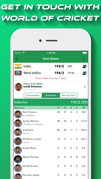 Cricket 2017 - Live Score, Schedules & News