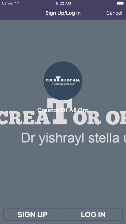 Creator Of All Org