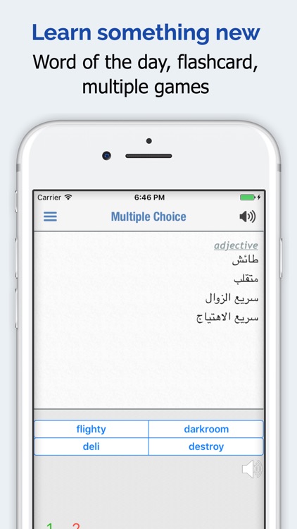 Arabic Dictionary - English Arabic Translator screenshot-4