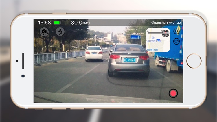 dash cam with gps speed