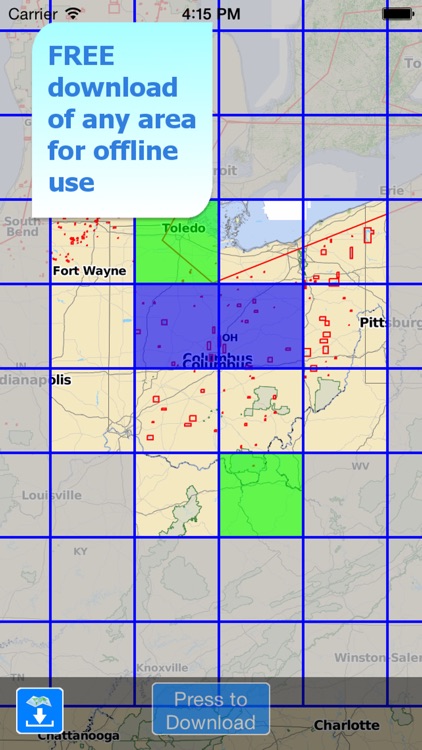 Aqua Map Ohio Lakes HD- GPS Offline Nautical Chart screenshot-4