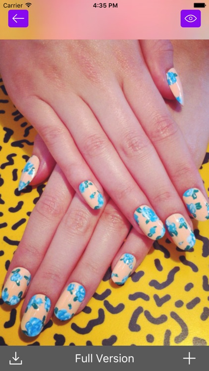 Nail Art Manicure Booth: Beauty Salon Nail Designs