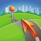 Mark your location in IKnowMyWay and when you need to get back, just launch the app and follow the arrow
