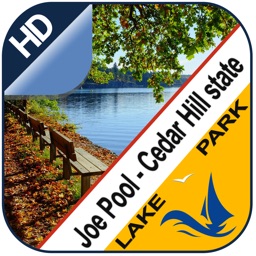 Joe Pool - Cedar Hill offline lake and park trails