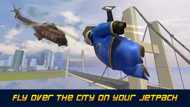 Panda Rope Stunts: Flight over Crime City(圖4)-速報App