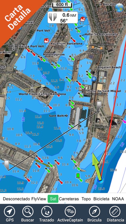 Catalunya - Carta Náutica GPS