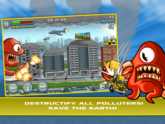 Destructopus: Total Rampage на iPad