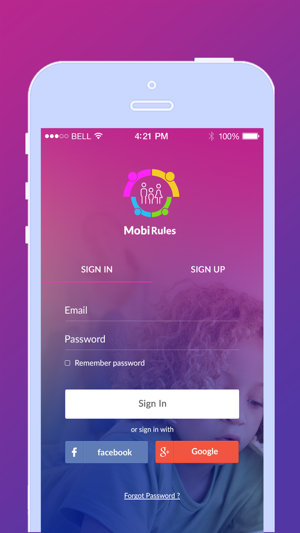 MobiRules Parental Control App