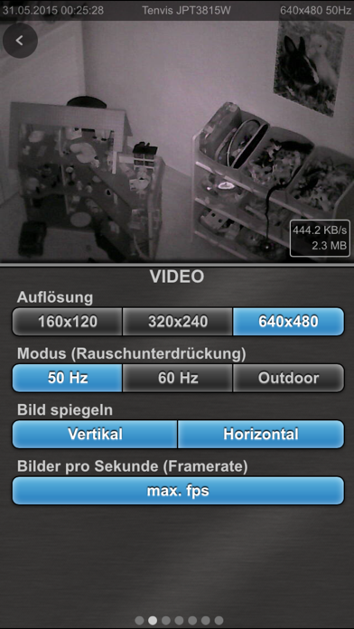 Tenvis FC - mobile ip camera surveillance studio Screenshot 2