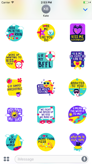 Love-Quotes Stickers(圖1)-速報App