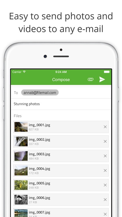Filemail: Send photo & video files