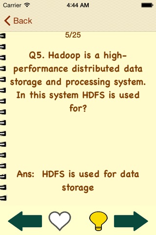 Big Data Hadoop Flashcards screenshot 3