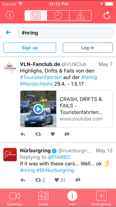 ringSPEED - Nürburgring Nordschleife Cams & Infos Screenshot 5