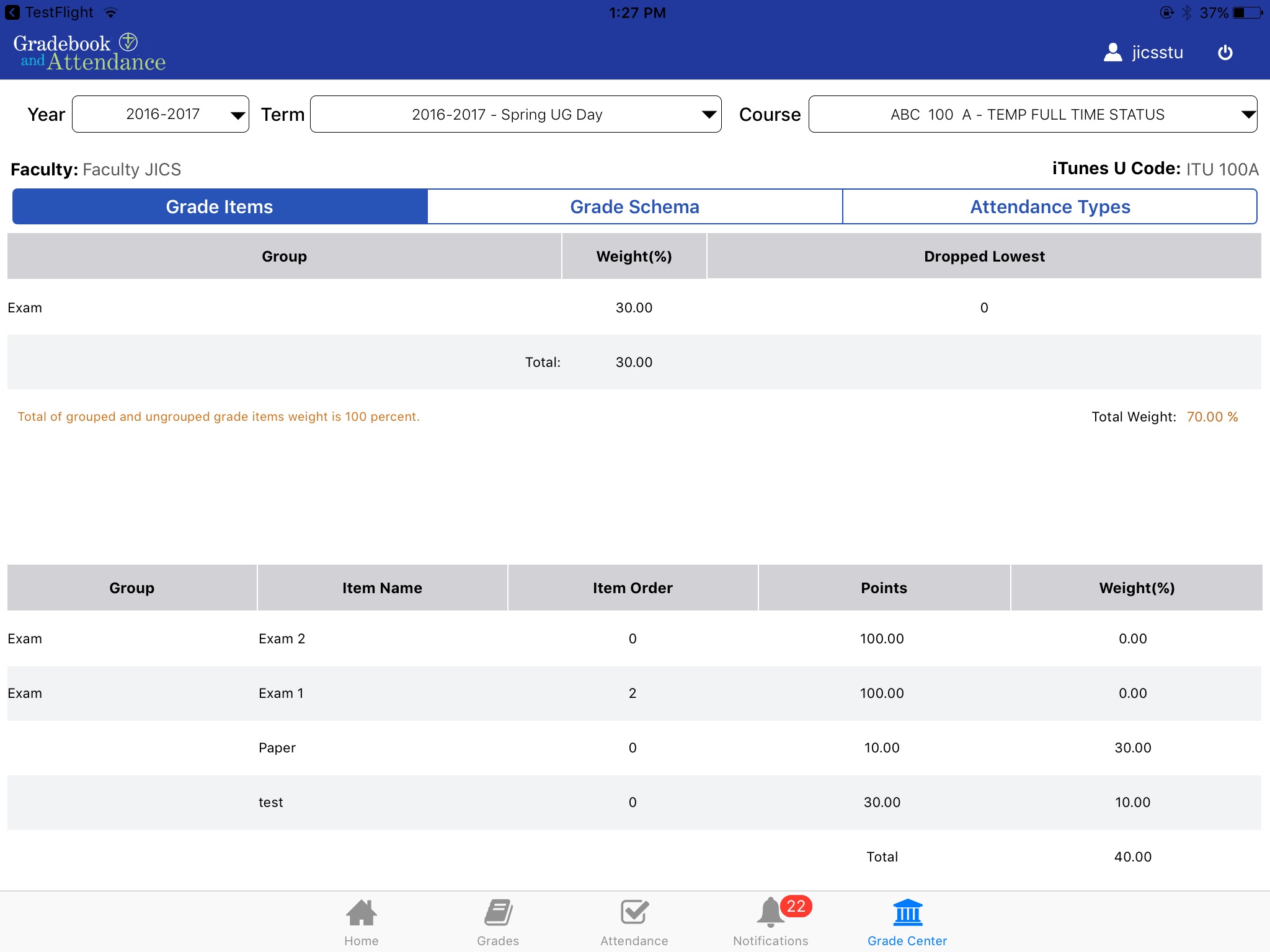 Gradebook and Attendance screenshot 4