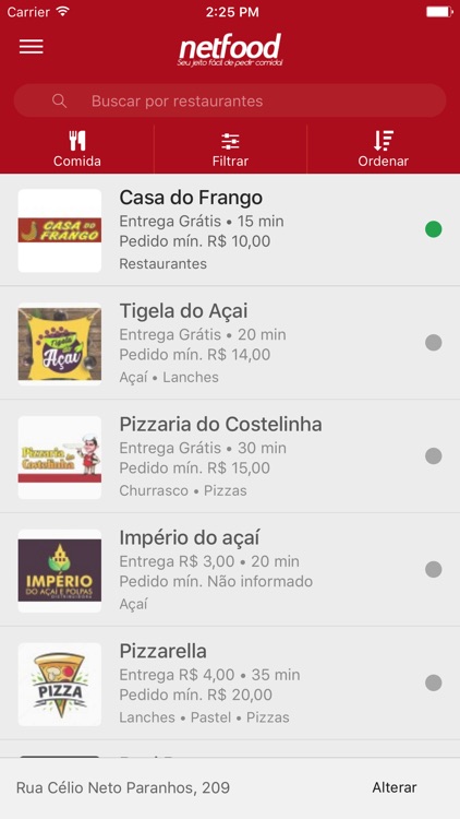 netfood - Delivery de Comida