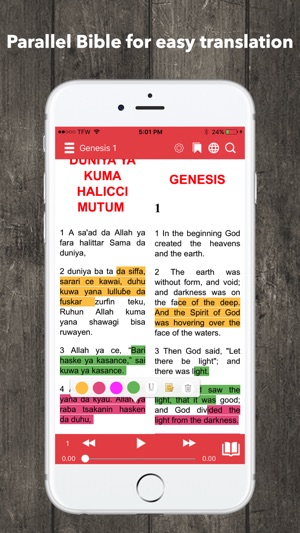 Hausa Bible Audio(圖2)-速報App