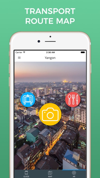 Yangon Travel Guide with Offline Street Map screenshot-3