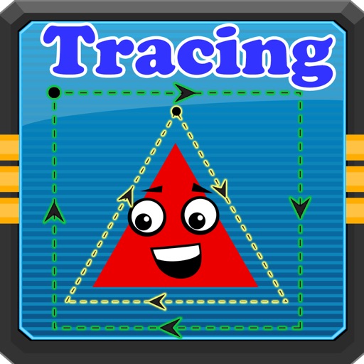 Draw Geometric Shapes Tracing Game iOS App