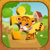 Icon English Animal Zoo Puzzles - ABC First Words