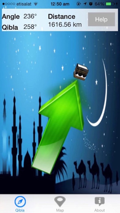 Find Qibla Now تحديد القبلة الآن Screenshot 4