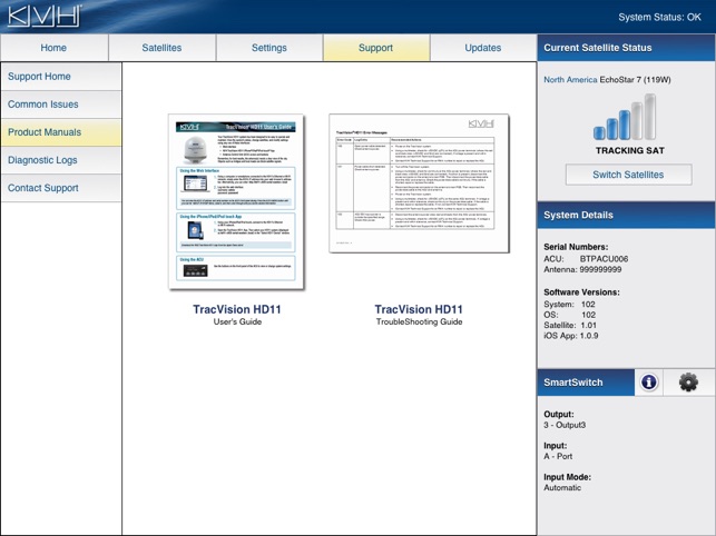 KVH TracVision HD-11 for iPad(圖4)-速報App