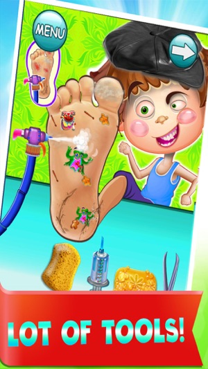 Smelly Foot Doctor Toe Nail Hospital(圖2)-速報App