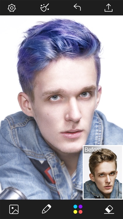Hair Color Changer - Styles Salon & Recolor Booth screenshot-4