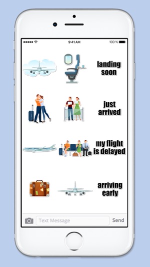 Airport Travel Sticker Pack(圖3)-速報App