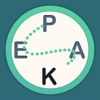 Letter Peak - Word Search Up