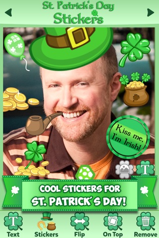 St. Patrick's Day Stickers: Holiday Sticker Photo screenshot 2