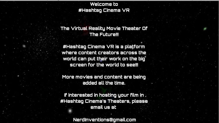 Hashtag #Cinema VR