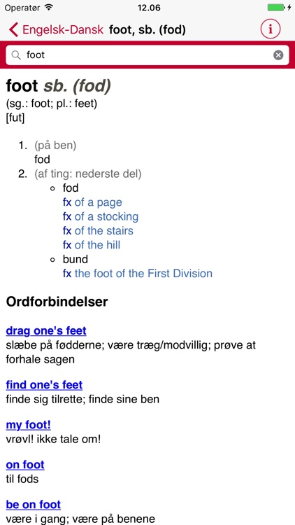 English Danish Dictionary - Medium screenshot-3