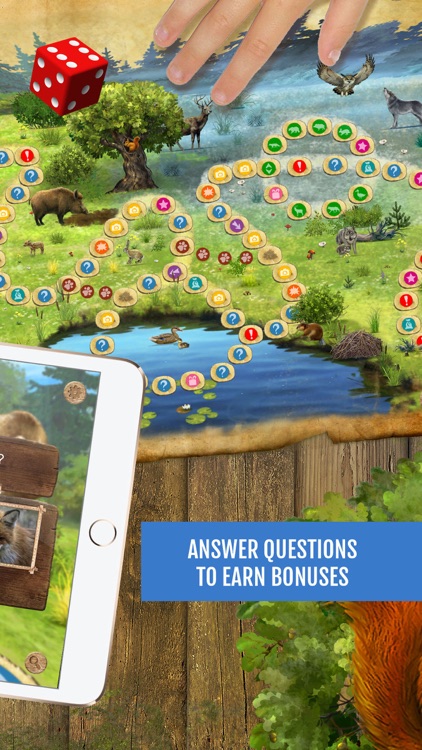 Forest Quest: board game for kids, family, school