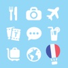 LETS Travel France! Speak French Phrase Guide Book