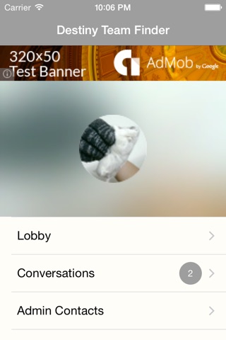 Chat App for Destiny Team Finder screenshot 2
