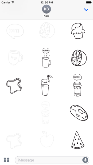 Animated Cute Breakfast Stickers(圖4)-速報App