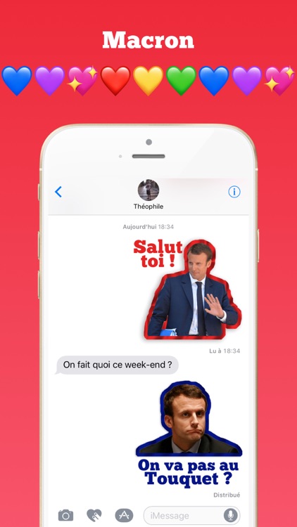 Macron Président 2017-2022 Stickers autocollants screenshot-3