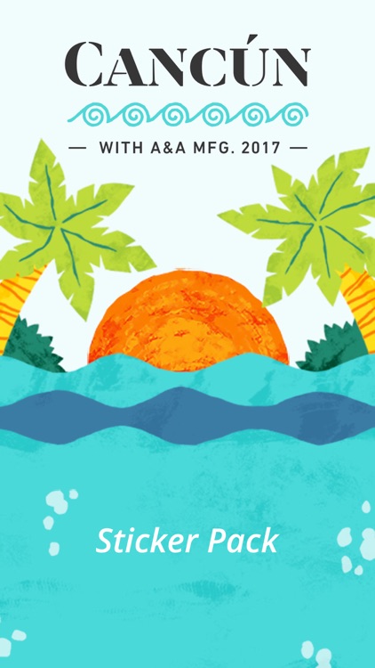 A&A Cancún Sticker Pack