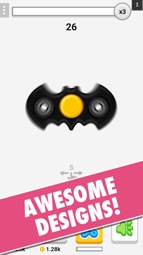 Fidget Spinner Highscore Captura de tela 1