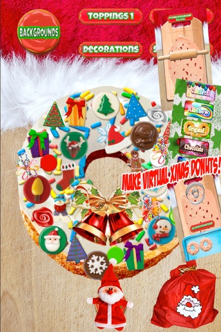 Christmas Donut Maker - Dessert Cooking Baker Game screenshot 3