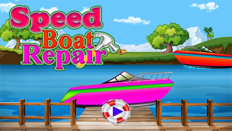 Speed Boat Wash & Repair Shop – Ship Cleanup Salon